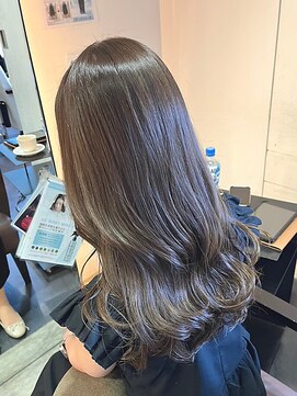 サラジュ 川西店(SARAJU) 髪質改善/透明感カラー/オリーブベージュ