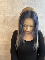アジールヘア 北千住駅西口店(agir hair)&nbsp;10代20代ブルーフェイスフレーミングイルミナカラー北千住