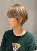 外国人風カラー/デザインカラー/ショート