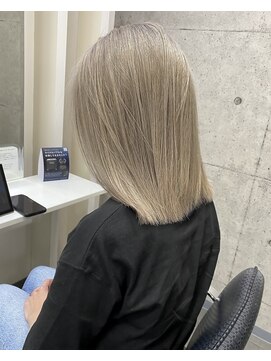 ウル 岡山駅店(ULu.) 髪質改善ハイトーンバレイヤージュハイライトブリーチ岡山倉敷