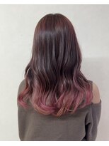 リア(Lia by KENJE) 美髪　ピンクグラデーションでイメチェン♪
