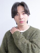 ケアリー 千葉ニュータウン中央(Carelly) ツイストパーマ七三オールバックマッシュウルフスリークショート