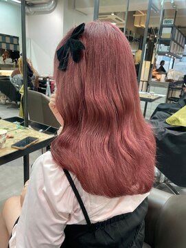 ベレーザ 渋谷(BELEZA) 7661艶髪カシスレッドラベンダーパープルハイトーンワンホンヘア