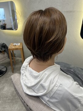 ゼロヘアーハナレ(zerohair HANARE) 【ショートカット】癖を活かしたスタイリング