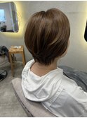 【ショートカット】癖を活かしたスタイリング