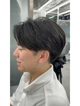 ジエクト アイロ 江坂駅前店(The Ect ilo) メンズ ショート センターパート