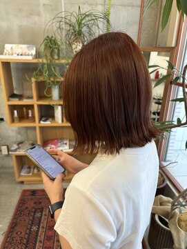 ノイ(noii) オレンジブラウン