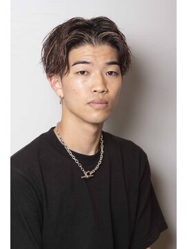 チルチェア 池袋(CHILL CHAIR) センタールーズ×パーマ×メッシュ <池袋> <理容室> <バーバー>