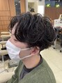 ルリアン 元住吉店(Le'lien)&nbsp;ゆるくても立ち上がるメンズパーマスタイル！元住吉美容室