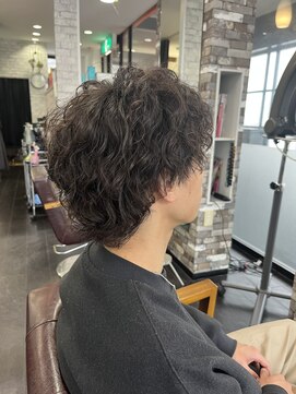 ヘアーメイク ロージー 北18条店(HAIR MAKE ROSY) 緩めツイストスパイラルパーマ波巻きパーマメンズパーマ20代30代