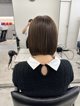 クレア 上大岡(CREA) ハイライトバレイヤージュダブルカラーケアブリーチ30代40代50代