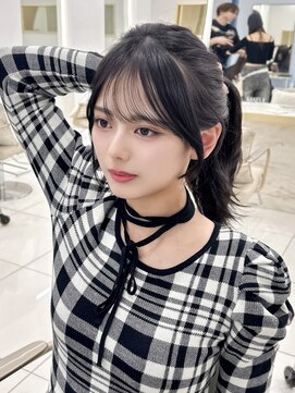 マウル 栄(MAEUL) 面長さんにオススメな顔まわり！　いつき