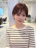 【畑中正敏】20代30代40代◎小顔丸みくびれショート、ボブ