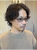 無造作パーマスパイラルパーマ波巻きスパイラルパーマツイスパ