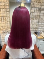 ルシール(luciR)&nbsp;ブリーチ毛にも対応可。酸性ストレート