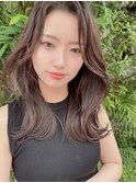 くびれヘア韓国レイヤーミディアム髪質改善酸性ストレート
