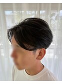 フェザーパーマ風スタイリング