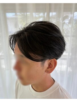 ネオエストログ(NeoestLog) フェザーパーマ風スタイリング