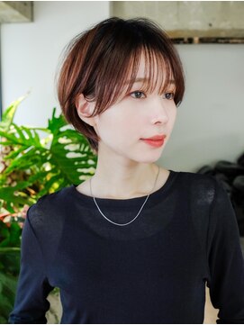 シオン(shion) シースルーバングスッキリショート_F0946