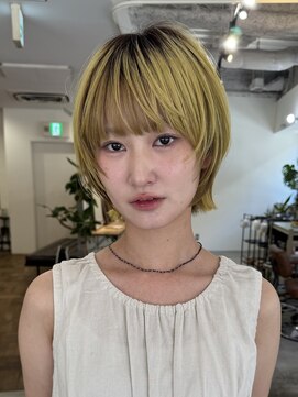 マルケ ドゥ マッシュ(MaruQuee de mashu) 大阪梅田/顔周り/イメチェン/ショート/ボブ/レイヤーカット/20代