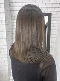 髪質改善ストレート＋カラーで叶える自然な美髪(中区紙屋町)