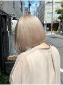 ブロンドベージュ/ミルクティーベージュ/ブリーチ/ハイトーン