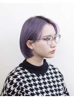 ルプラ ガーデン(le-pla garden)&nbsp;ラベンダーベージュ#ケアブリーチ#ダブルカラー#髪質改善カラー