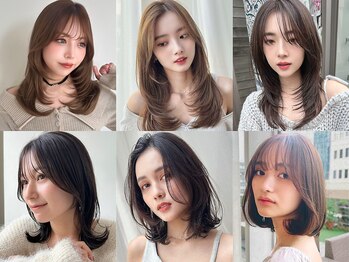 バイオレット 栄店(Violet)の写真/レイヤーカット/ハッシュカット/ミディアムレイヤー/ボブ…《あなた専用》似合わせカット×透明感カラー！