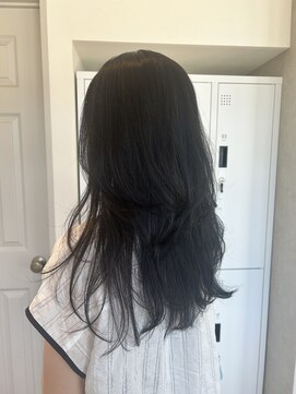 プリンプ トータルビューティ(PRIMP.total beauty) ハッシュカット　レイヤーカット　グレージュ