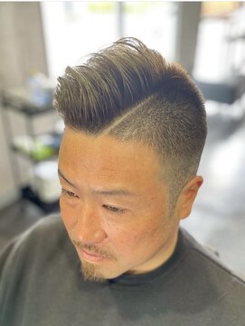 アラクラン(ALACRAN) アシメbarberヘア