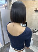 髪質改善縮毛矯正/切りっぱなしボブ【喜連瓜破】