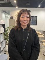 ドッグスター(dog star)&nbsp;レイヤーパーマ顔周りレイヤーニュアンスパーマ登戸向ヶ丘遊園