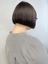 ミュラ(mulah)&nbsp;透明感カラーアッシュ＊大人かわいいミニボブ赤み消しカラー