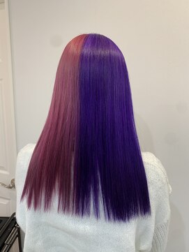 ルルバイアズール 草加店(LULU by azule) ツートンカラー，ピンク，パープル【草加】