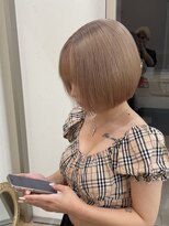 リアン(LIAN)&nbsp;ハイライトカラーミルクティーベージュケアブリーチダブルカラー