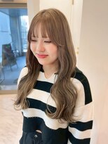 モナ 髪質改善(MONA)&nbsp;【MONA】ヨシンモリ/韓国風/ラテカラー/くびれヘア