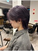 ダークパープル×ウルフレイヤーのモードショート