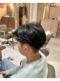 ニュアンス毛流れパーマ