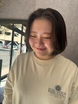 SSAW&nbsp;透明感寒色ブラウンボブ