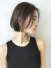 カット　　[市川/レイヤーカット/ボブ/men's]