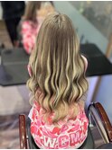 ☆ ハイライト×ローライトで魅せる立体感ロングプルエクステ
