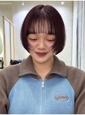 小顔ボブ/レイヤーボブ/顔周りレイヤー