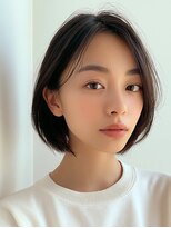ロディーナ 大口 新子安(rodina)&nbsp;ミルクティーブロンド/ダークブルー/デジタルパーマ/大口新子安