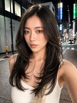 シオン(shion)&nbsp;レイヤーロングブリーチなし韓国_F2059