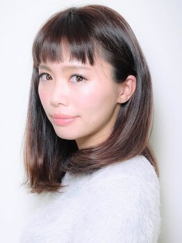 ヴェルデ ヘアー 三郷中央店(Verde-hair)の写真/【TX三郷中央駅徒歩1分】髪を内部から補強し髪質を改善☆健やかで綺麗な艶感☆