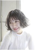 《Ars hair》ゆるふわショートボブ