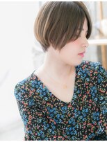 モッズヘア 上尾西口店(mod's hair) *mod's上尾*ツヤショート…前下がりで小顔見せa