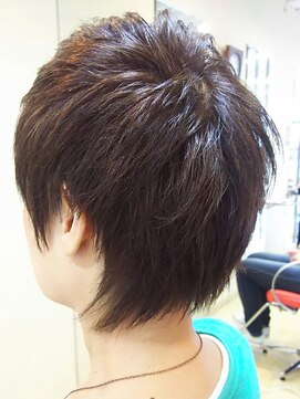 エイチエアー アルファ H'air alfa つつじヶ丘北口店 ◆オトナのアシンメトリーショート◆