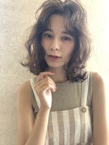 クロム バイ リエット(Chlom by Lietto) Chlom AW 切りっぱなし波打ちウェーブグレー 0364574337