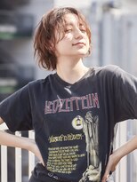 ヘアサロン ドットプラス 町田店(dot. plus)&nbsp;オレンジベージュ×ラフウェーブ